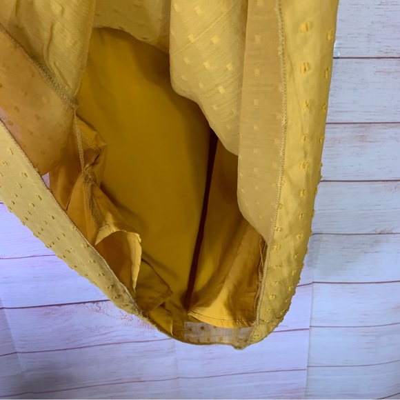 Shein Mustard Yellow Dress Size Medium - Picture 3 of 5